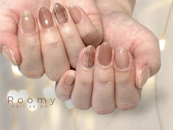 ルーミー(ROOMY)/《パラジェル》チェックネイル