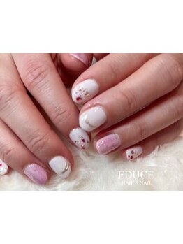 ショートネイルデザインが豊富