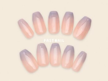 ファストネイル 自由が丘駅前店(FAST NAIL)/ブルーピンク/グラデ【12360】