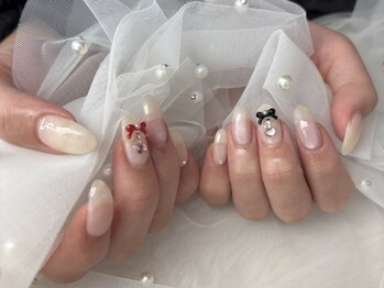サンカリネイル バイ ヴァラ 新居浜 船木店(sankari nail by VALLA)/大人女性に人気のモテ可愛
