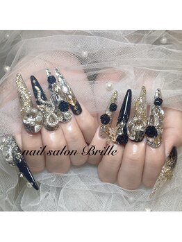 エスフィーネイルサロン ブリーユ(Esfy nailsalon Brille)/ゴテゴテネイル