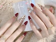 Best Nail 銀座店【ワンホンネイル・スカルプ・パラジェル・上品ジェルネイル】/ドットネイル