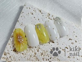 7.8月定額B /ひまわりネイル