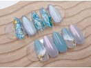 8月定額ネイル 7300円
