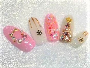 メゾフォルテ/Christmasネイル☆