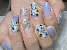 サティス ネイル(SATIS NAIL)の雰囲気（エアジェルフラワー）
