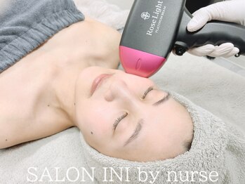 サロン イニ(SALON INI)の写真/<終わりのある蓄熱式脱毛器>産毛や白髪にも♪看護師施術で心配な方にも◎