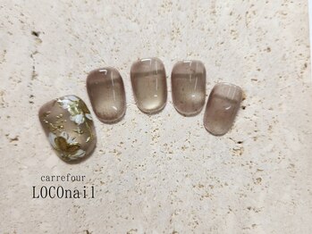 カルフール ロコ ネイル 草加西口店(Carrefour LOCO nail)/フットトレンドコース