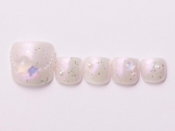 ジェミーネイル エビス(Jemiy nail ebisu)/うるうるオーロラ星10480yen