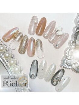 エスフィーネイルサロン リシェル(Esfy nailsalon Richer)/2026 1月 ワンホンアート