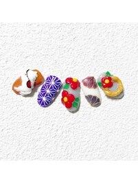 2026年　干支ネイル