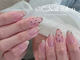 ミラーフレンチ/ドット