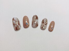 大理石ネイル