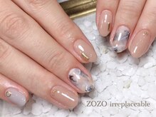 ゾゾ イリプレッセブル(ZOZO irreplaceable)/大人ニュアンスネイル＊