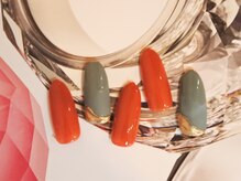 ノブレス 赤坂店(Noblesse)/くすみ系ネイル