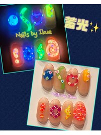 《いくえ》蓄光パウダー☆