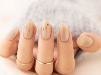 ヴァンネイル(VINGT NAIL nail&eye beauty)/雪の結晶ネイル