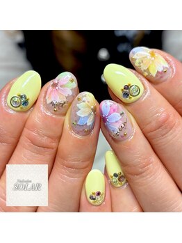 ソラール(SOLAR)/フラワーネイル