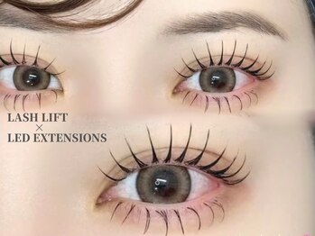 シアドット 京橋店(Sia.)の写真/モチよく可愛い束感が人気【LEDマツエク】ナチュラル可愛いからボリューム感のあるまつげまでお任せ下さい*