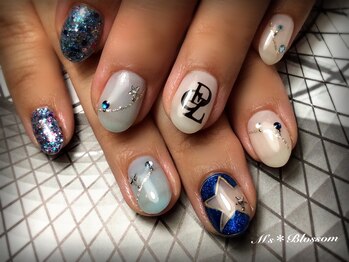 ネイルサロンアンドスクールエムズブロッサム(Nailsalon & school M's Blossom)/ジェルアートやり放題コース
