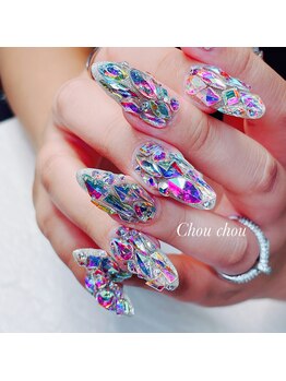 シュシュ(Chou chou)/超派手可愛ストーン¥14500