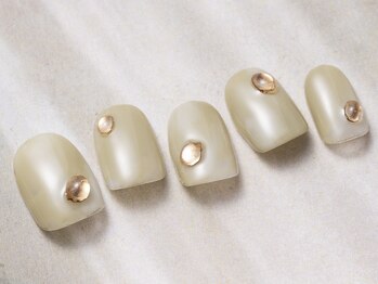 アイネイルズ 天神今泉店(I-nails)/【misato.n】うるぷくニュアンス