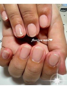 フロージュ ネイル(florjyu nail)/ヌーディカラーnail