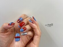 アンドラッシュ 駒込駅前店(and lash)/コントラストネイル