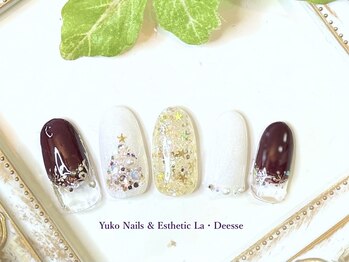 ユウコネイルズアンドエステティック ラ デェス(Yuko Nails & Esthetic La Deesse)/ゴールドコース (定額制)¥8000