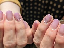 ラバーズ 福岡三越店(LOVERS)/Inoue/ひっそり紫陽花風アート