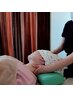 《8月お得70分》もみほぐし+眼精疲労ヘッド首リンパ付きクリーム使用