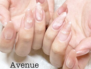 アベニュー(Avenue)の写真/お仕事OKなシンプルデザインお任せください◎定額アート100種類・カラー300色ご用意★