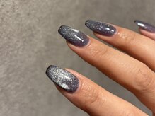 チャーム(charmu.)/ネイビーネイル