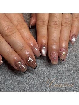 ルミナ 伊勢崎店(Lumina)/ちぐはぐネイル