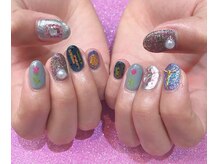 ネイルサロン ドレリッチ 心斎橋店(drerich)/バラネイル