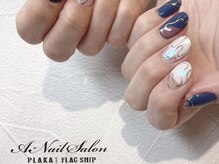 エーネイルサロン プラーカ本店(A-Nail Salon)/ 個性派ニュアンス