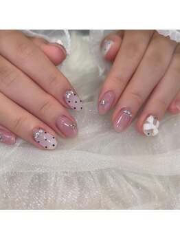 リンドネイル バイ モカ アンド ララ(Lind nail by moca and LaLa)/ドットネイル