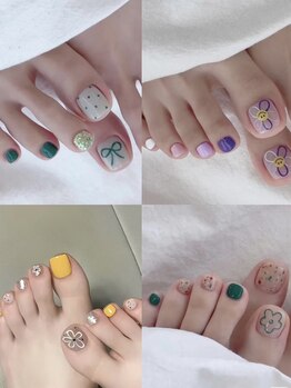 ロータス(LOTUS)の写真/毎月追加されるサンプルはトレンドアート多数!!持ち込みデザインOKで大満足☆毎月デザインでお悩みの方に◎