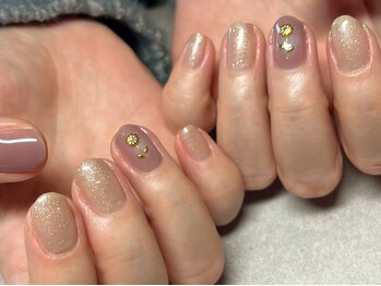 ポッシュ(Posh)の写真/【シンプルからモード系まで】家事や仕事の邪魔をしない短い爪でも楽しめる大人可愛いデザインをご提案