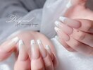 王道の白フレンチネイル