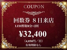ダンブランシュサンダ(dents Blanches SANDA)/8日来店回数券