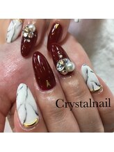 クリスタルネイル ボンベルタ橘店(CRYSTAL NAIL)/大理石ネイル