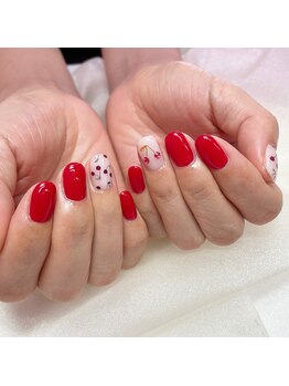 アイリッシュネイル 久屋大通店(Irish Nail)/さくらんぼネイル