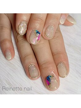 レネットサロン(Reinette Salon)/シェル ×ワンカラー 