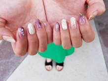 シュガーネイル(sugar nail)/ミラーアレンジネイル