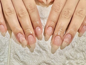 ビューティーフロア ビビット サロンアンドスクール(BEAUTYFLOOR vivid salon&school)/クリアぷっくりハート★