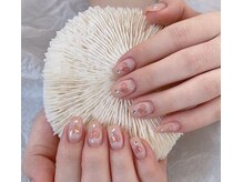 ベターミー(BETTER ME)/春透かしハート/星ネイル