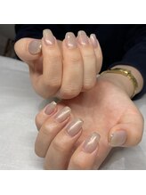 ミントリーフ バイ リート(Mint leaf by Reat)/オーロラ×ミラーフレンチ