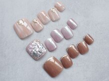 アバネイル アクア 千種店(AVANAIL AQUA)/【ニュアンスフットネイル】