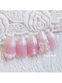 マグネットグラデーションネイル